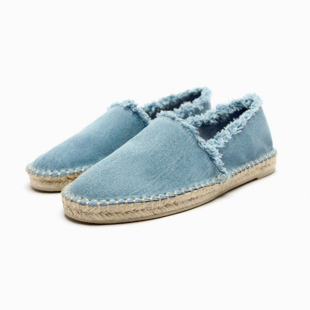 ZARA DENIM ESPADRILLES